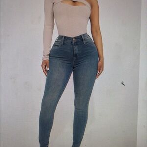 Fashion Nova Women's Skinny Jeans - Blue
